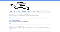 Desktop Screenshot of heroskydive.com